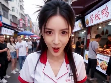 今天去处理酱板鸭 #你是否在雪山救过一只狐狸 #抽象 #ai创作浪潮 #阴间视频 #ai