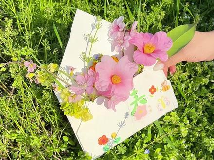 春日来信|周末遛娃新玩法:去公园收春天 #亲子手工 #手工DIY #治愈手工 #春暖花开奔你而来 #亲子互动