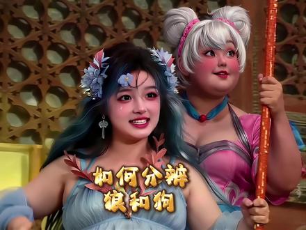 如何区分狼和狗? #王者荣耀 #王者荣耀二创 #王者ip创作团 #AI创作浪潮计划