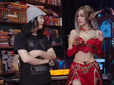 姐妹试图教会我血精灵施法动作
#魔兽世界 #血精灵