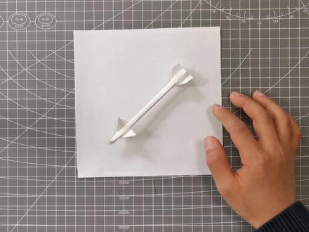 #抖音折纸 #导弹 自创响尾蛇导弹教程