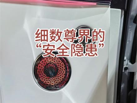 尊界S800的“安全隐患”可不止音响面罩#尊界s800 #懂车帝 #华为 #尊界音响 #洋葱