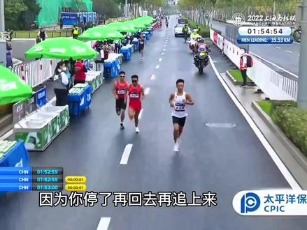 虽然未能卫冕,但他的这种精神在我们心中已是冠军,你说不是吗?@贾俄仁加 #上海马拉松 #贾俄仁加