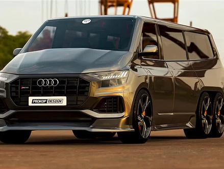 2022年款奥迪RS99商务车,这车后排放两盆假山都绰绰有余。#奥迪 #dou是好车