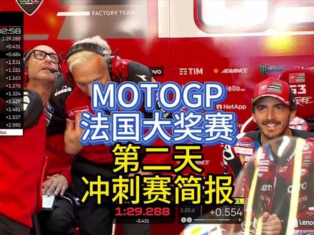 MOTOGP法国大奖赛 第二天 冲刺赛 简报! #MOTOGP