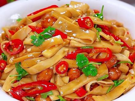 年夜饭上爽口小凉菜#杏鲍菇