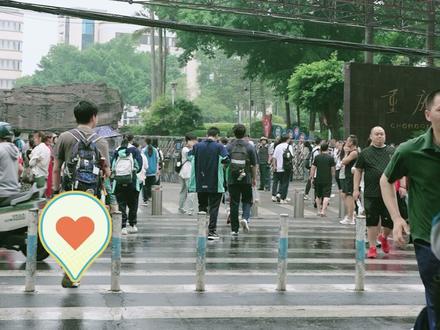6月7日高考第一天,重庆市实验中学校考场