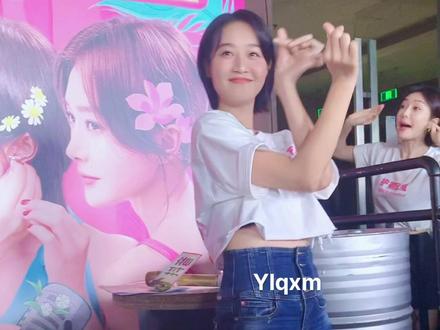 #蓝盈莹 白T短发造型 近距离视角看姐姐也太美啦#网剧芳心荡漾