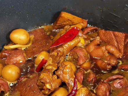 不加一滴水的电饭锅卤味你吃过吗?好吃入味,而且做法非常简单#美食 #卤味