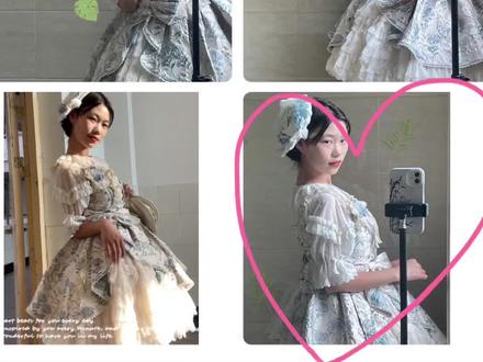 梦境之屿芭蕾恋曲~#lolita #lo裙安利 #优雅款lo裙#Lolita测评#测评 @抖音创作者中心 @抖音小助手