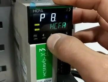 禾川X3EA驱动器参数初始化