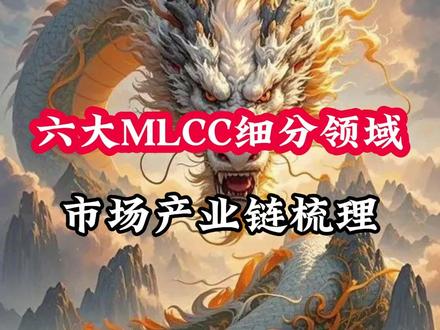 六大MLCC细分领域,市场产业链梳理 #热点 #财经 #干货 #短线 #股市