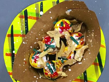 章鱼小丸子!#优贝色彩科学美育 #儿童手工制作 #了不起的妈妈 #儿童画教程#少儿美术教育