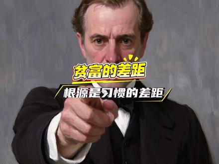 《富有的习惯》作者托马斯科里说:贫富差距的根源是习惯的差距。#习惯 #财富思维 #认知决定财富 #创作者中心 #创作灵感