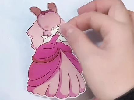 #真实生活分享计划 #二次元 #儿童益智 #手工 #二次元动漫 节奏盒子贴纸玩法