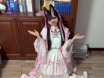 中奖概率倍儿高 #lolita #洛丽塔 #兔熊 #纸鸢衔饴 #花与珍珠匣甄嬛传