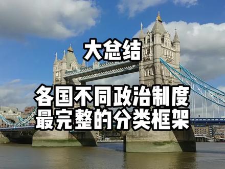 大总结:各国不同政治制度最完整的分类