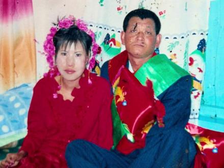 郭四红霞18年前的婚礼照片