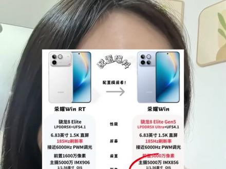 荣耀win系列哪款性价比更高? 哪款更适合你呢?一条视频给你讲清楚!#荣耀win #荣耀winrt #手机国补 #双旦大促 #荣耀win系列