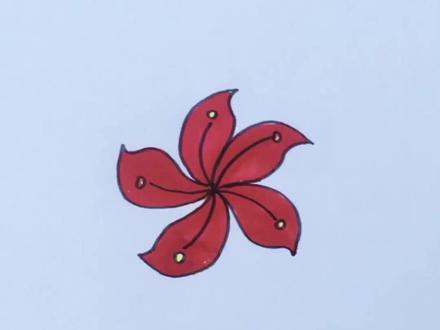 永远盛开的紫荆花!明天是香港回归祖国25周年 一起来画紫荆花,祝福我们的国家繁荣昌盛!请大数据把视频推给爱画画的用户!#一起学画画 #一学就会的简笔画 #育儿简笔画 #香港回归25周年 #