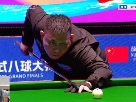 乔氏大师赛总决赛,国内组96进48,总督薛珍麒vs准神郑宇伯,准神关键时刻7号没进,总督上手清台拿下,以13:11战胜宝哥。#台球事迹 #台球 #乔氏中式台球 #薛珍麒vs郑宇伯 #是时候展现真正的技术了