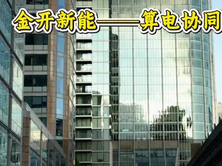 金开新能——算电协同第一梯队 #金开新能 #电力 #新能源 #AI #股票