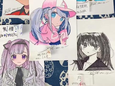 #马克笔手绘 #动漫手绘 #画画 #充能计划 #二次元原创 #手绘 #柯南 #头像 #机器猫 #绘画头像 #宠粉 来看有你的头像吗?@抖音小助手 @乱画十七