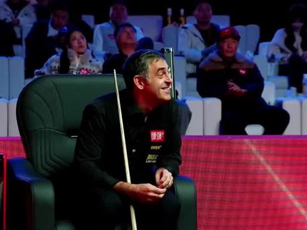 #奥沙利文奥沙利文VS楚秉杰,秦利文解说 #奥沙利文 #台球 #中式八球