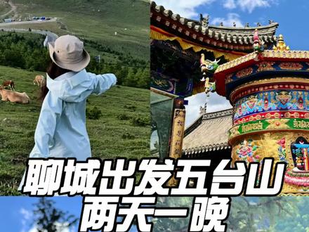 聊城出发去五台山该怎么玩,这篇出行攻略请注意查收!#五台山 #旅游推荐官 #聊城出发 #聊城旅游攻略 #说走就走的旅行