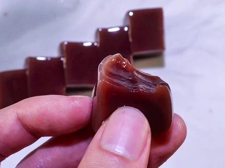 蜡笔小新樱桃小丸子都爱吃的羊羹原来做起来这么简单!#一口秒入夏 #跟着抖音做美食