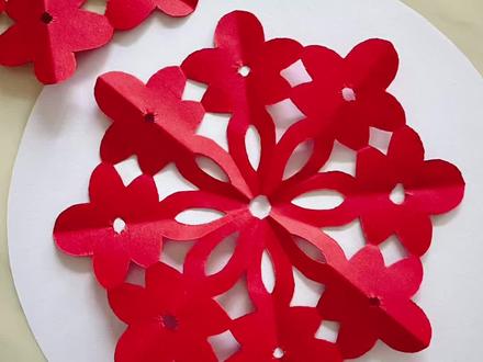 新手入门窗花#窗花 #窗花剪纸 #创意手工 #亲子手工 #手工diy