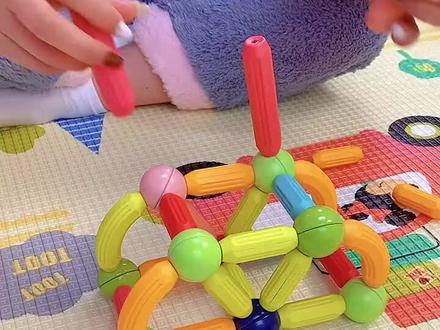 磁力棒的100种玩法系列,#益智玩具 #磁力棒 #磁力棒积木 #儿童玩具 #积木搭建