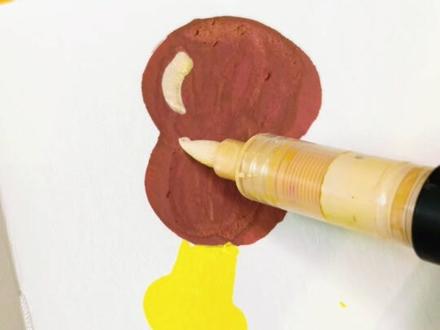 你手机里有这个鸡腿表情包吗?#一起学简笔画 #创作者中心 #创作灵感 #跟着抖音学画画 #绘画