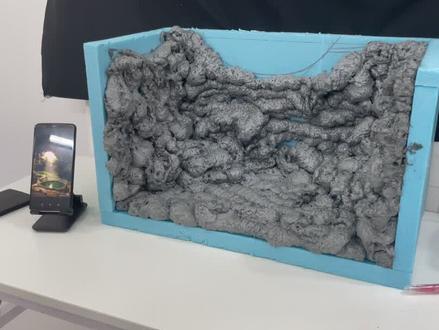 洞穴缸制作2#生态缸#鱼缸#造景 #洞穴缸造景