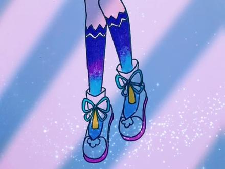 这双鞋很适合春天穿呀 #星卡梦少女 #手绘#简笔画#零基础学画画 #画鞋子 @抖音小助手 @抖音创作灵感 @抖音青少年