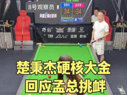 楚秉杰硬核大金回应孟总挑衅 #楚秉杰 #孟庆铎 #追分