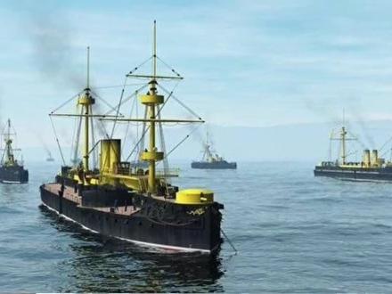 北洋水师战舰5:大号炮艇的平远