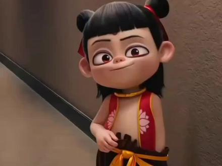 哈哈我也有裂空爪指甲了 #哪吒2 #敖闰 #裂空爪 #折纸手工