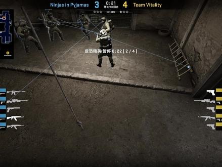 Dust2 炸弹人hampus 手雷搬运工 伤害拉满~ #csgo