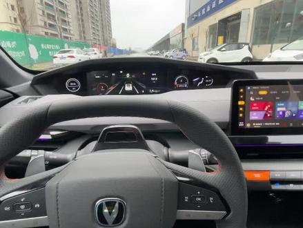 #univ UNI- V 0-150加速 4档就能上140 雨天路滑注意安全 封闭路段请勿模仿@长安汽车 @长安汽车许昌Uni #抖音汽车 #国产车 #第一视角