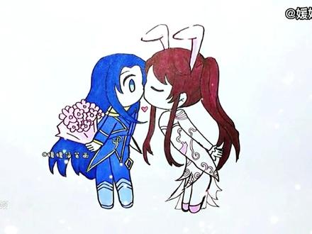 唐三小舞的三种画法,你喜欢第几种?#一起学画画 #简笔画 #斗罗大陆 #唐三小舞