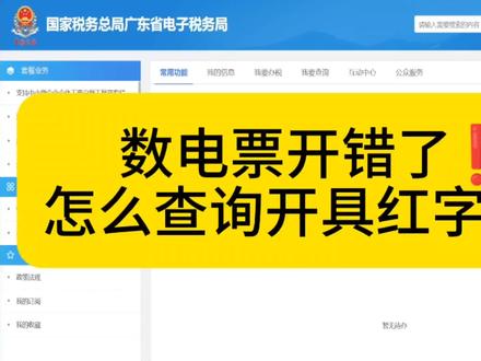 数电票开错了怎么办?详细教程来了!#会计 #会计实操 #会计干货 #全电发票 #数电票