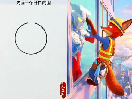 #奥特曼#儿童简笔画