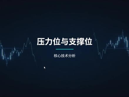 如何判断压力位和支撑位 #交易 #知识分享 #金融知识