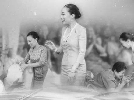 帕公主根本救不回来,王室又发布黑白海报,71岁泰王愁白了头发 #王室