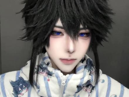 谁想求的脸码! #cos #富冈义勇 #鬼灭之刃 #p视频 #修图教程