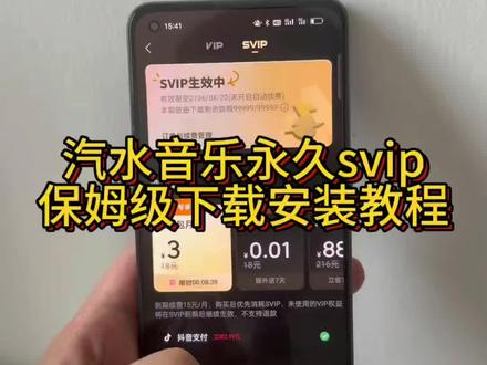 《李二资源库》汽水音乐永久svip版本全网最详细下载教程,汽水音乐svip苹果安卓下载教程#汽水音乐 #汽水音乐永久会员 #汽水音乐会员 #汽水音乐100年会员 #下载教程