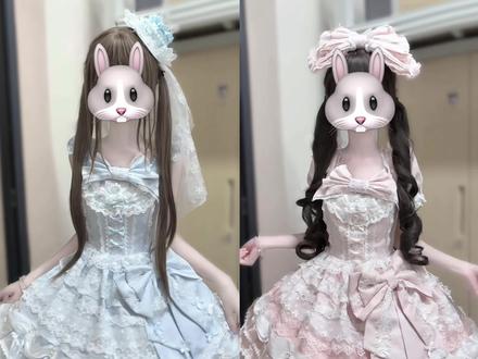 缘结恋曲再贩 蓝色和粉色怎么选>_<#缘结恋曲 #lolita #饼干摇4 #法修散打 #lolita安利