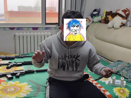 真人版三角洲!老非凡大战典狱长太搞笑了!! #老非凡了