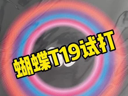 #乒乓球 #乒乓球器材#蝴蝶T19 蝴蝶t19试打。